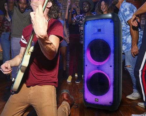 GŁOŚNIK BLUETOOTH KARAOKE MANTA PHANTOM 300W TWS na Arena.pl