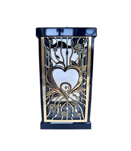 Znicz Kapliczka Serce 31 cm Złoty Ekskluzywna Stonowana Fermo Duży na Arena.pl