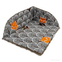 Legowisko materacyk narożny dla gryzoni 21 x 31 x 13cm - różne wzory