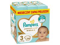 Pieluchy PAMPERS Premium Care Monthly Box 3 Midi (200 szt.)