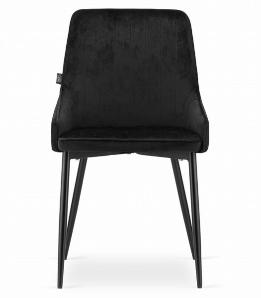 Krzesło MONZA - czarny aksamit x 4 zdjęcie 2