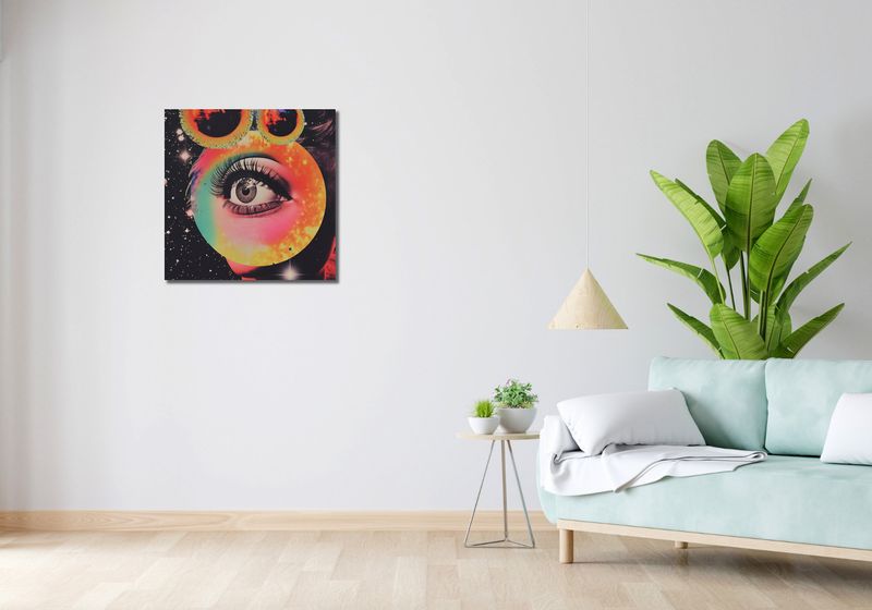 Obraz 60x60cm Oko w Kosmosie zdjęcie 2