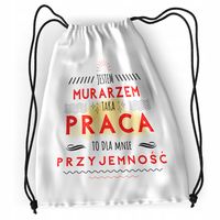 Plecak Dla Murarza Sportowy Szkolny Worek Torba Z Nadrukiem Ze Zdjęciem