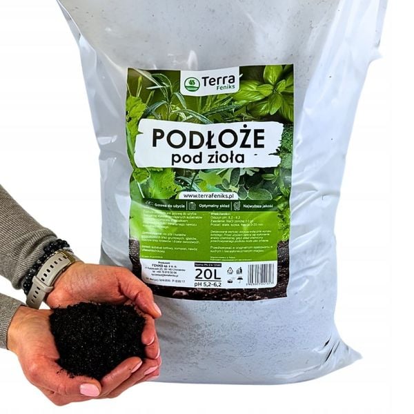 Terra Feniks 20l - PODŁOŻE POD ZIOŁA zdjęcie 1