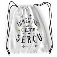 Plecak Sportowy Szkolny Inwestora Worek Torba Z Nadrukiem Ze Zdjęciem
