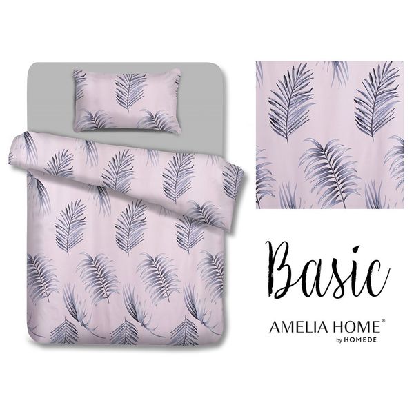 Pościel AmeliaHome BASIC PINKPALMS 135X200+80X801 zdjęcie 2