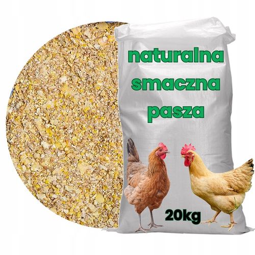 Mieszanka paszowa dla kur niosek, SMACZNA i prosta kompozycja 20kg na Arena.pl