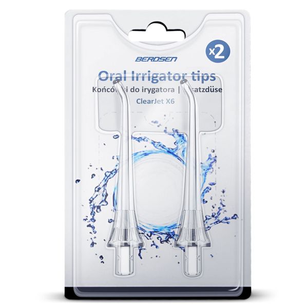 Końcówki do irygatora Berdsen X6 2 szt zdjęcie 7