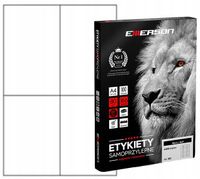 Etykiety samoprzylepne A4 100 ark EMERSON 105x148