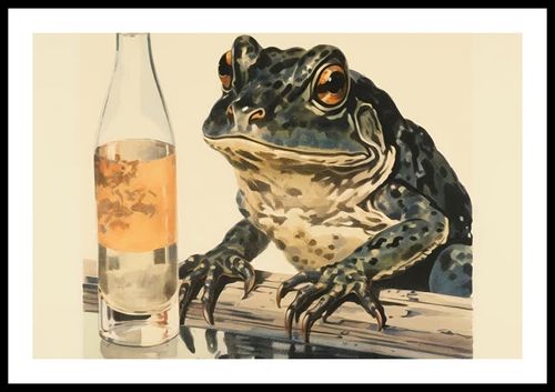 Plakat 60x40cm Refleksje Błotniaka na Arena.pl