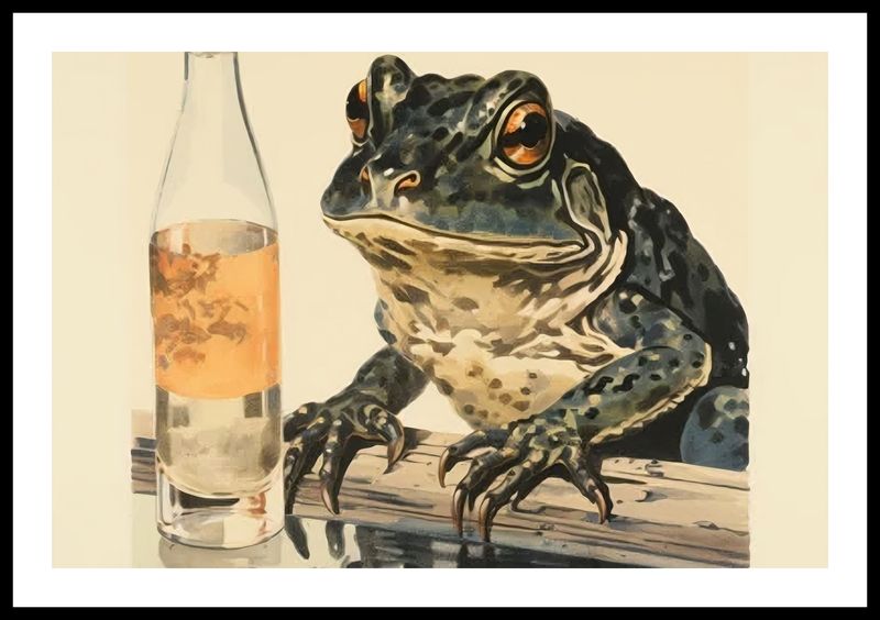 Plakat 60x40cm Refleksje Błotniaka zdjęcie 3