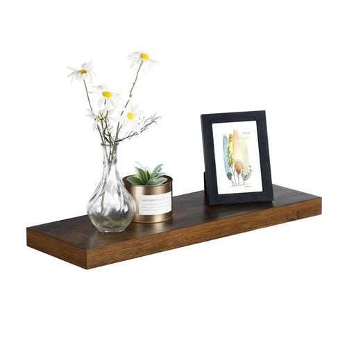 SONGMICS Półka ścienna 60x20x3,8cm BRĄZ na Arena.pl