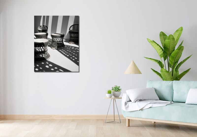 Obraz 70x90cm Gra Świateł zdjęcie 2