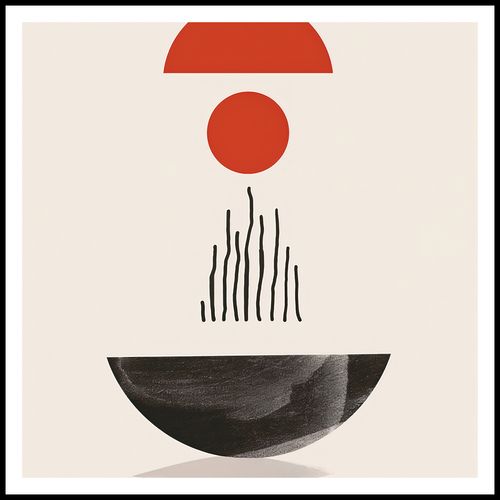 Plakat 80x80cm Półokrągła Forma na Arena.pl