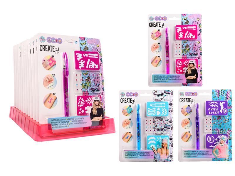 CREATE IT! pisak do robienia tatuażu set 84209 /12 zdjęcie 1
