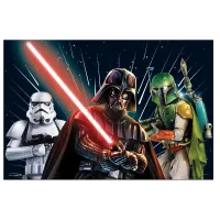 obrus wielorazowy star wars 120x180cm 1szt