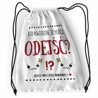 Plecak Pożegnanie Z Pracy Na Prezent Z Nadrukiem Ze Zdjęciem