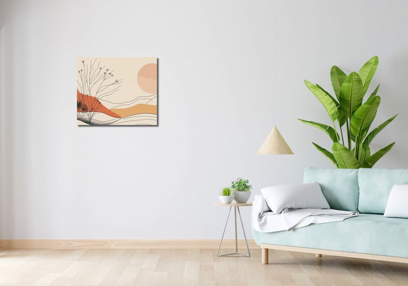 Obraz 60x50cm Pustynna Wydma zdjęcie 2