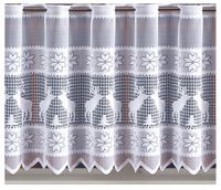 Firana kuchenna zazdrostka zima RENIFERY święta Boże Narodzenie wys. 40 cm