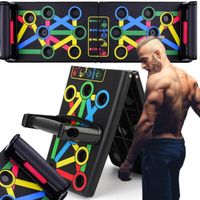 WIELOFUNKCYJNA DESKA DO POMPEK, DESKA PUSH-UP DESKA DO ĆWICZEŃ Z UCHWYTAMI