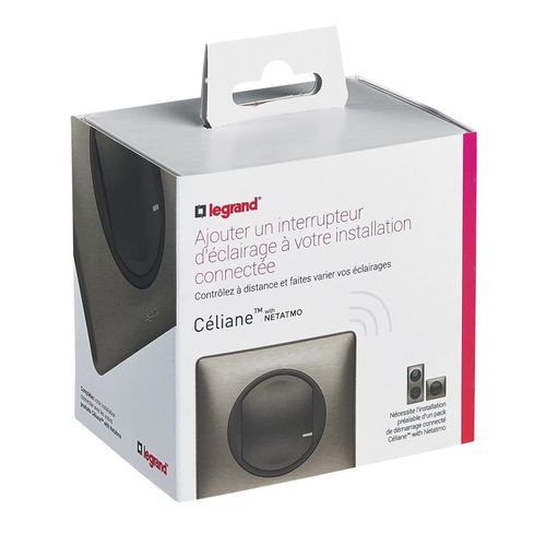 Celiane with NETATMO Łącznik connected (z funkcją ściemniania) GRAFITOWY Legrand 064891 na Arena.pl