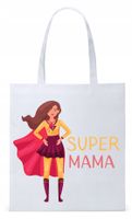 Dla Mamy Mamusi Prezent Torba Eco Biała Shopper Z Nadrukiem Ze Zdjęciem