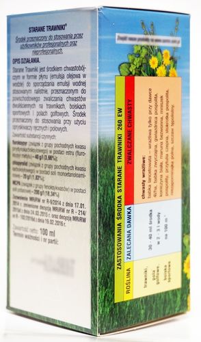 Starane Trawniki na Chwasty w Trawnikach, Boiskach NIE NISZCZY TRAWY 100ml na Arena.pl