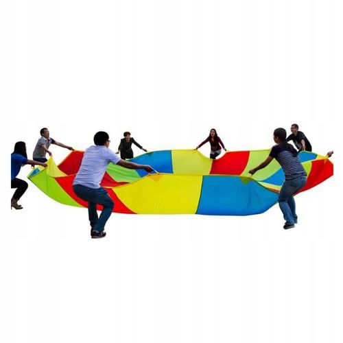 PROFESJONALNA CHUSTA ANIMACYJNA 2m SPADOCHRON + FUTERAŁ na Arena.pl