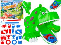 Wesoła Gra Zręcznościowa - GŁODNY DINOZAUR Nakarm dinozaura