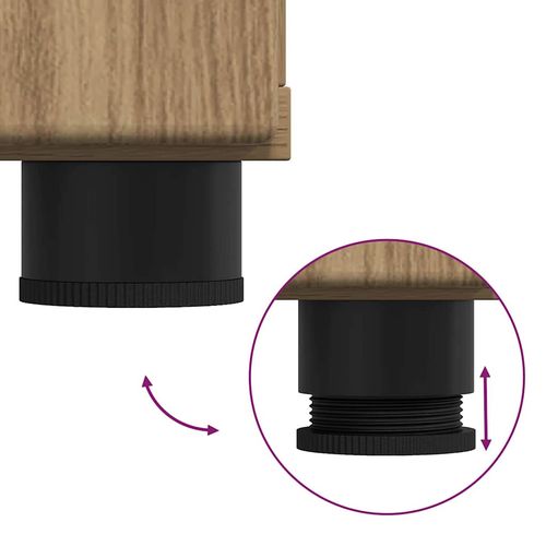 Szafka Łazienkowa TULUM dąb artisan 37 x 31.5 x 82 cm na Arena.pl