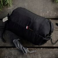 Hamak turystyczny obozowy TigerWood Niedźwiedź XL Black z moskitierą