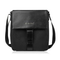 listonoszka damska na ramię czarna elegancka sp-14-bl