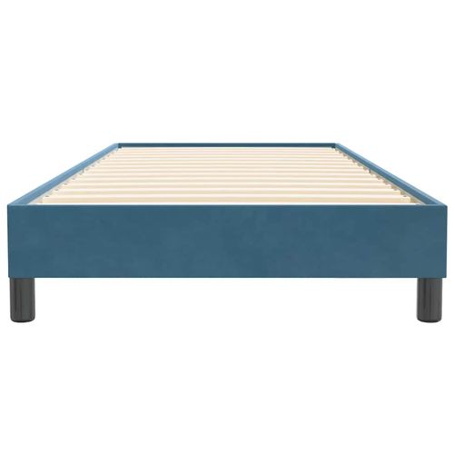 Łóżko typu Box Spring bez materaca Ciemnoniebieskie 90x220 cm na Arena.pl