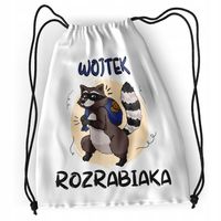 Plecak Sportowy Szkolny Dla Wojtka Syna Dziecka Z Nadrukiem Ze Zdjęciem