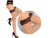 Zmysłowe Rajstopy W Groszki - Manimona Poudre LivCo Corsetti 2