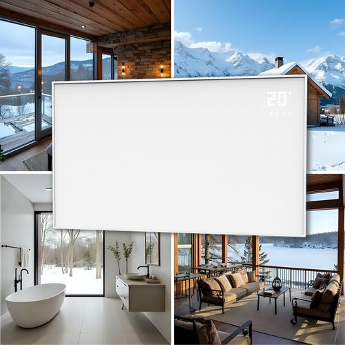 Grzejnik na podczerwień promiennik ciepła WarmUp 770W WiFi Tuya LED na Arena.pl