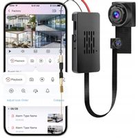 MINI KAMERA WIFI SZPIEGOWSKA UKRYTA BEZPRZEWODOWA ANDROID GUZIK DETEKCJA