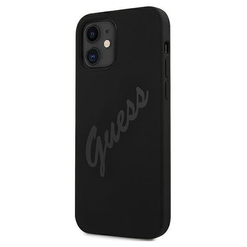 Guess GUHCP12SLSVSBK iPhone 12 mini 5,4" czarny/black hardcase Script na Arena.pl