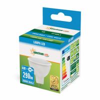 Żarówka LED 12V MR16 4W zimna WOJ12790 SPECTRUM