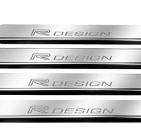 Listwa progowa VOLVO XC60 MK2 R DESIGN Stal nierdzewna 304 połysk 4szt