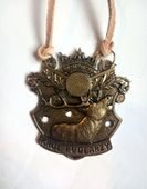 Medal myśliwski na rzemyku "Król pudlarzy" Byk