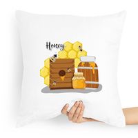 Poduszka Prezent Dla Pszczelarza Honey Z Nadrukiem Ze Zdjęciem