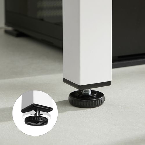 Stół TESSA 120cm x 60cm - biały / białe nogi na Arena.pl