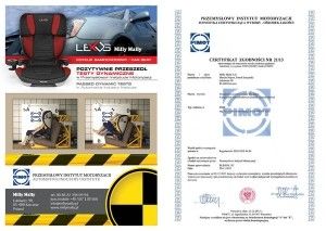 FOTELIK SAMOCHODOWY LEXUS CZERWONY 15-36 kg  B1 na Arena.pl