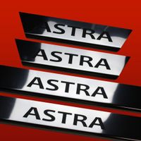 Listwa progowa OPEL ASTRA MK5/H/III Stal nierdzewna 304 połysk 4szt