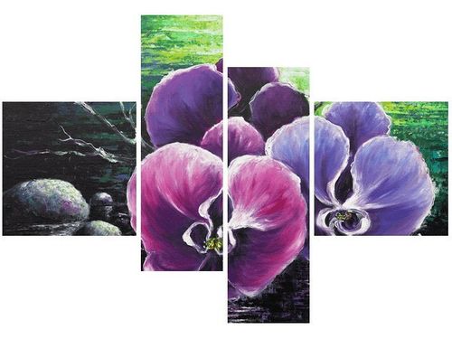 130CM 90 OBRAZ 4 ELEM STORCZYK STAWEM ŚCIENNY na Arena.pl