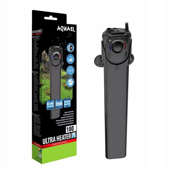 AQUAEL GRZAŁKA ULTRA HEATER D&N 100W zdjęcie 1