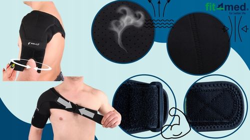 STABILIZATOR ORTEZA BARKU STAWU BARKOWEGO DOBRZE STABILIZUJE TRZYMA BARK na Arena.pl