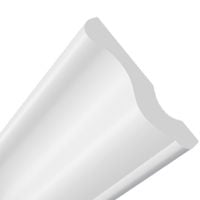 LISTWA SUFITOWA PRZYSUFITOWA SZTUKATERIA XPS BIAŁA dł. 2m