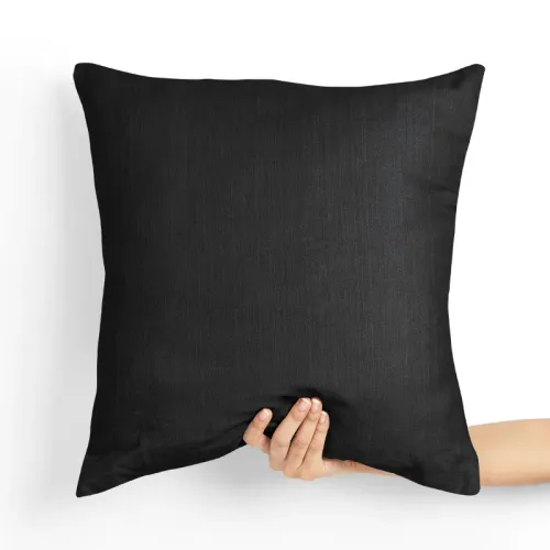 Poduszka Biało Szary Kotek - Poduszka Dekoracyjna Tył poduszki: - Czarny na Arena.pl